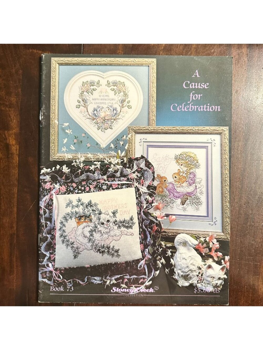 Stoney Creek Cross Stitch Pattern Book "A Cause For Celebration" Book 73
